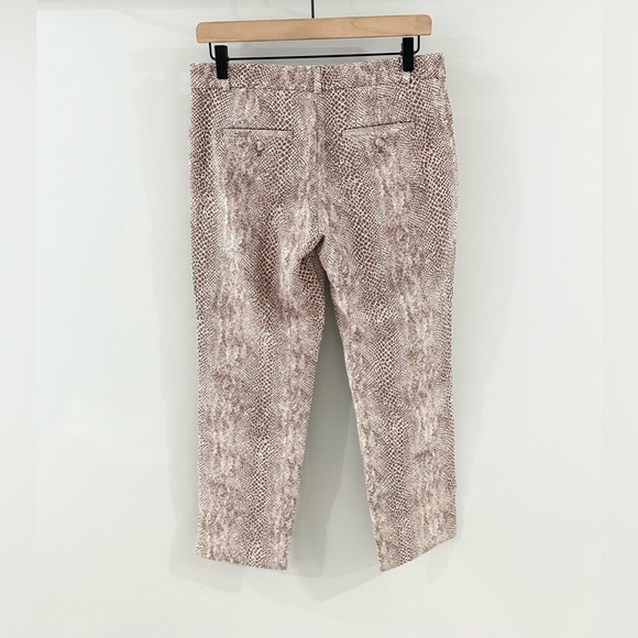 Banana Republic Avery Pants Snakeskin Size 2 - Picture 7 of 7